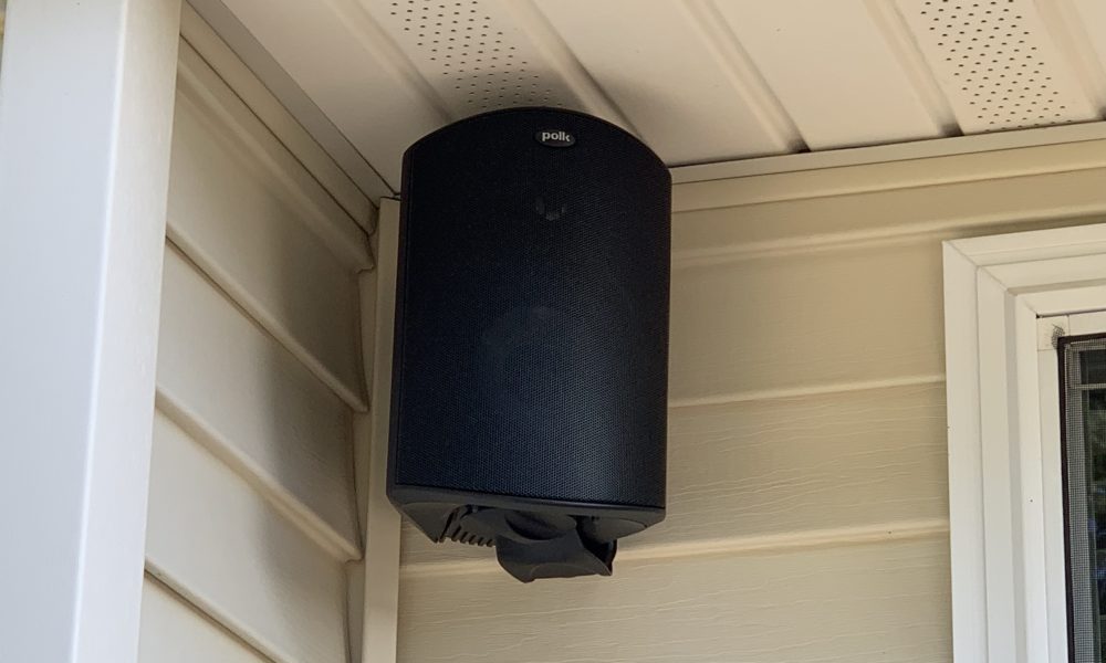The Polk Atrium 5 speakers look good.